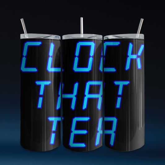 Clock That Tea Tumbler